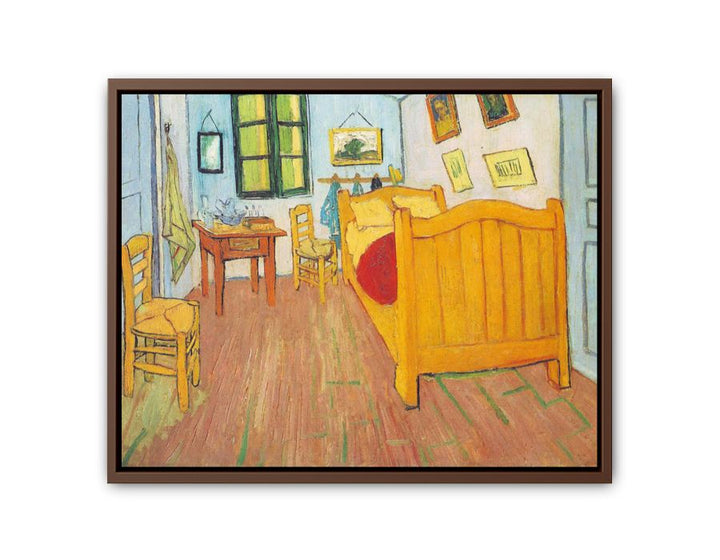 Vincents Bedroom By Van Gogh