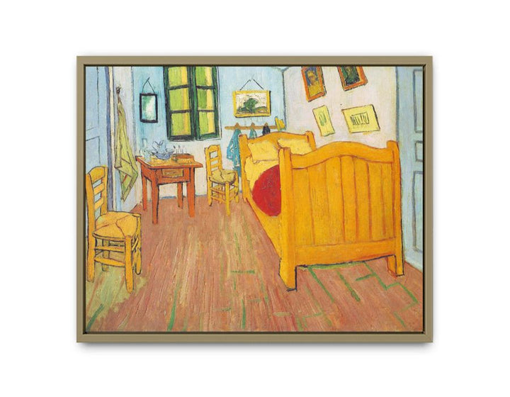 Vincents Bedroom By Van Gogh