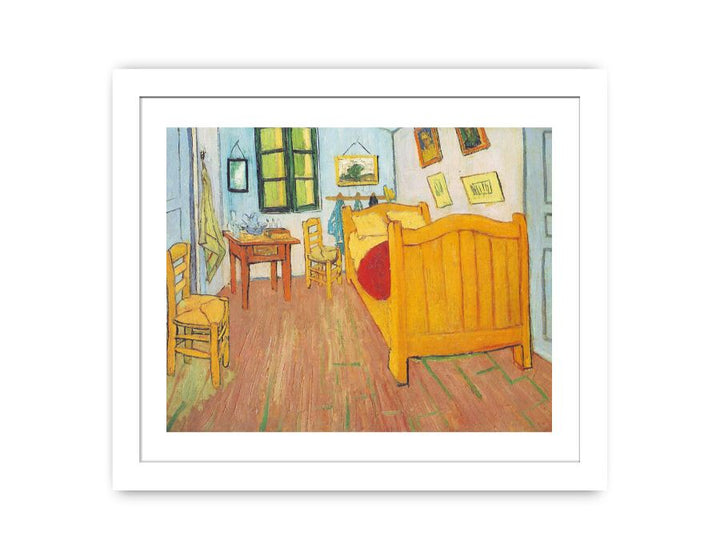 Vincents Bedroom By Van Gogh