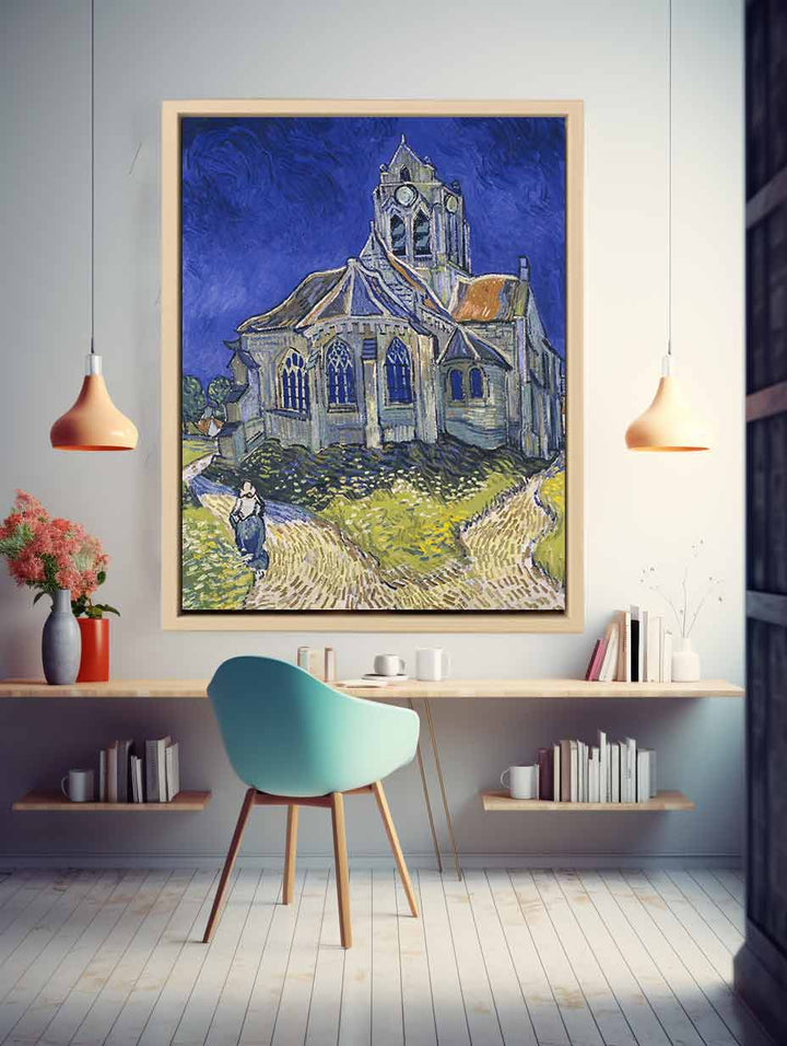 The Church At Auvers By Van Gogh
