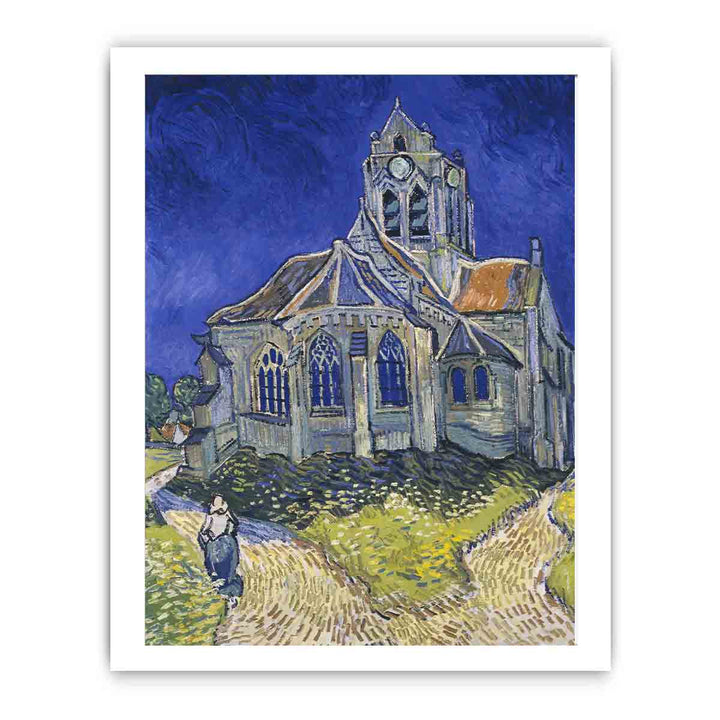 The Church At Auvers By Van Gogh