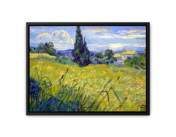 Green Field By Van Gogh