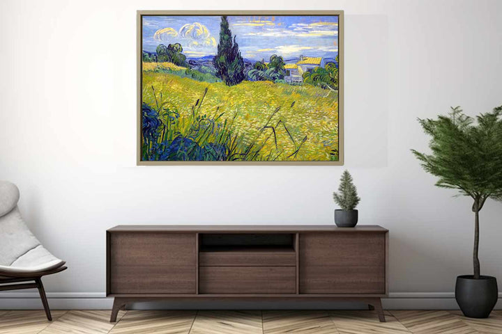 Green Field By Van Gogh