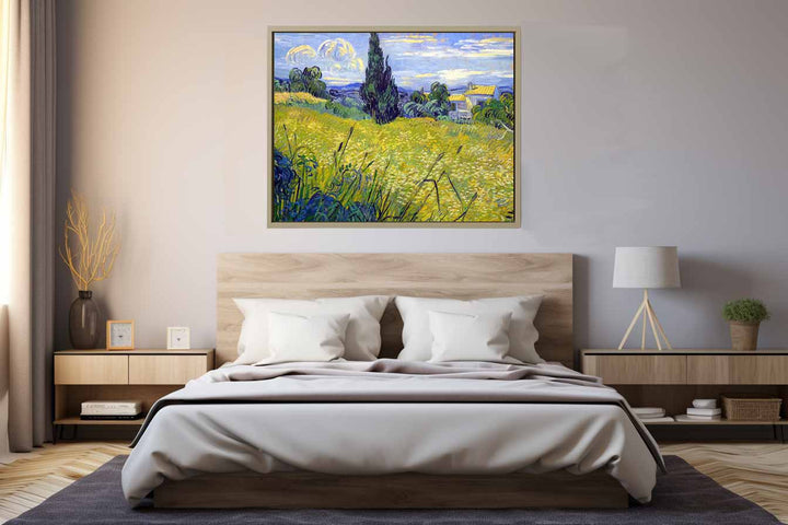 Green Field By Van Gogh