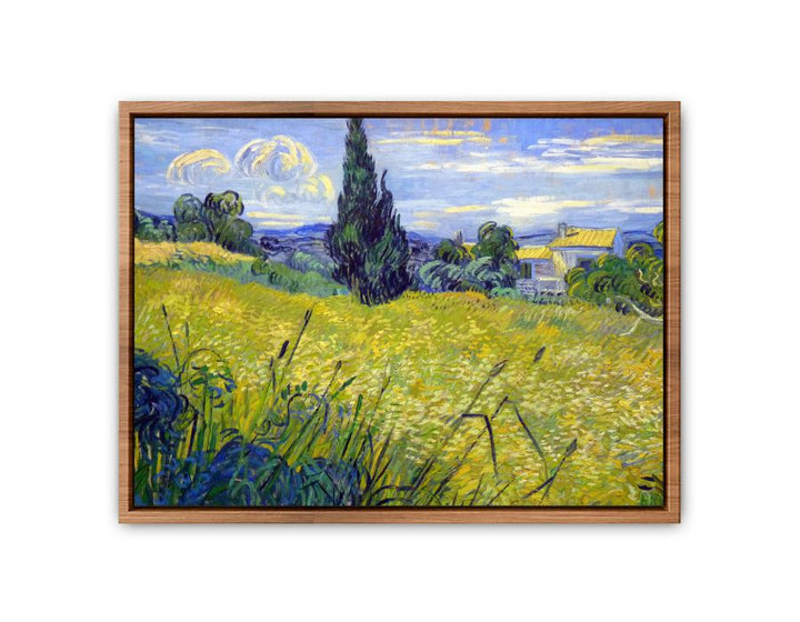 Green Field By Van Gogh