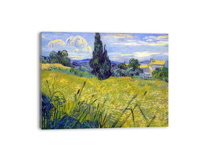 Green Field By Van Gogh