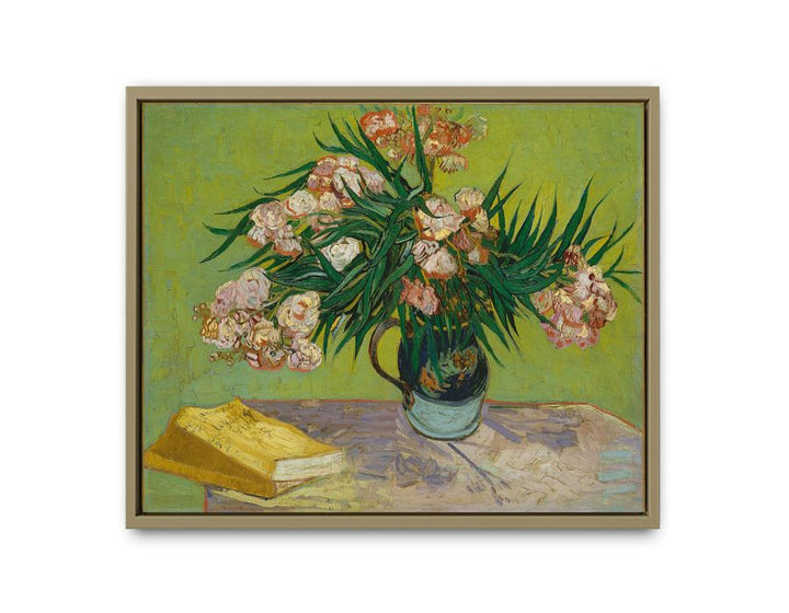 Oleanders Painting By Van Gogh