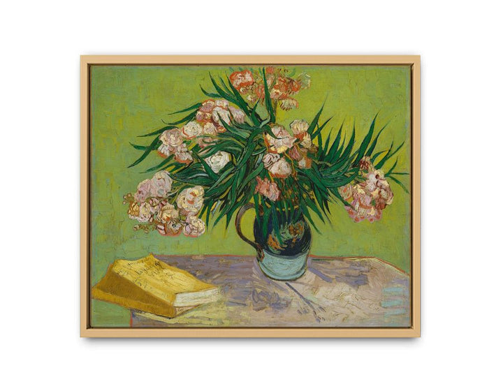 Oleanders Painting By Van Gogh