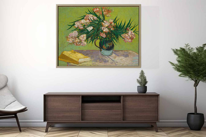 Oleanders Painting By Van Gogh