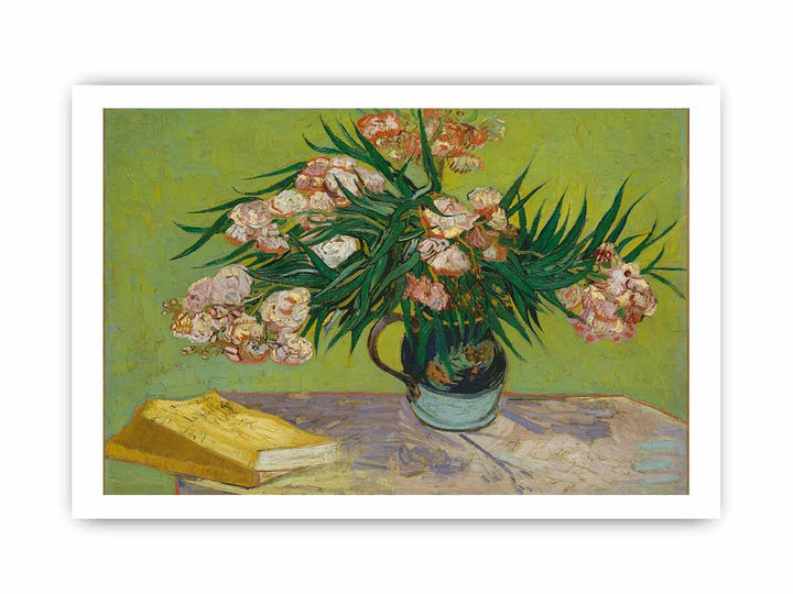 Oleanders Painting By Van Gogh