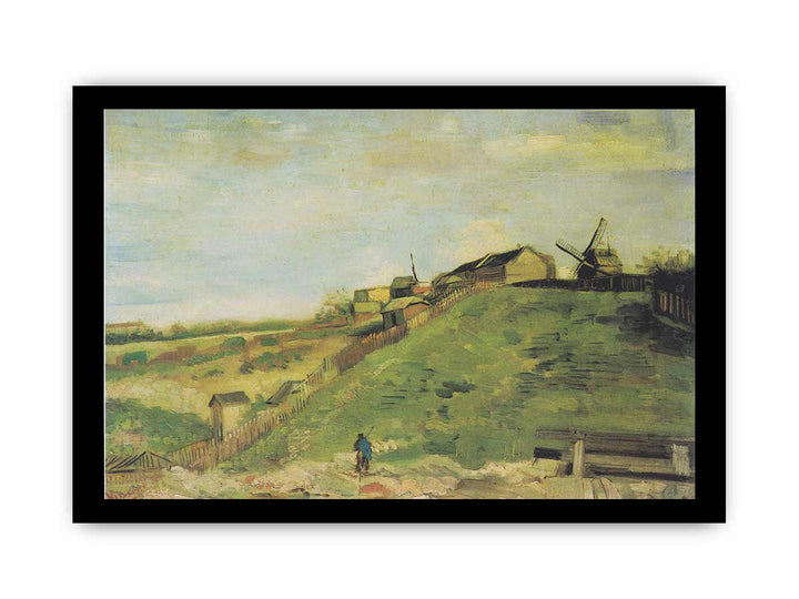 The Hill Of Montmartre By Van Gogh