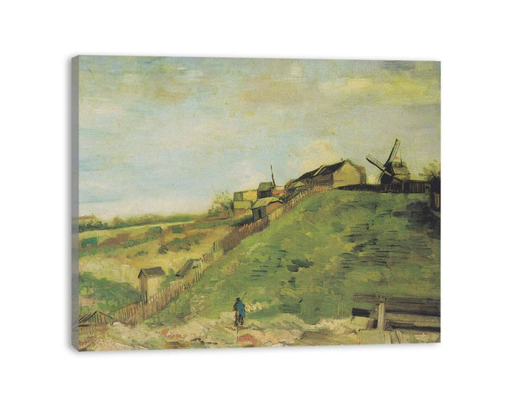 The Hill Of Montmartre By Van Gogh