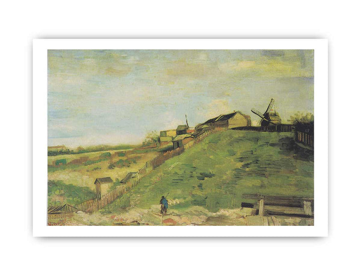 The Hill Of Montmartre By Van Gogh