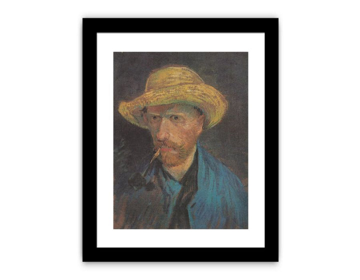 Self Portrait With Hat Painting of Van Gogh