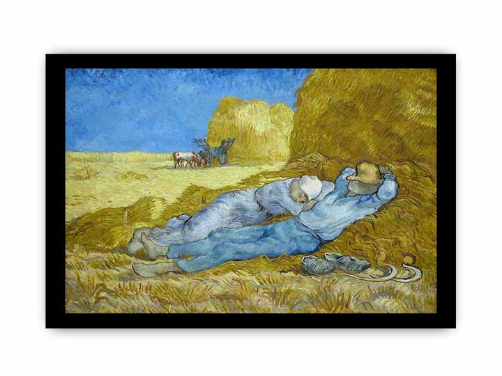 Noon – Rest from Work (after Millet)