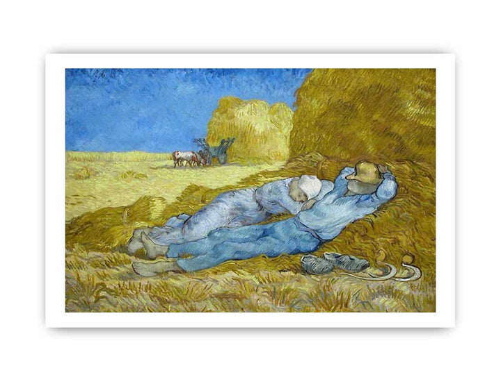 Noon – Rest from Work (after Millet)