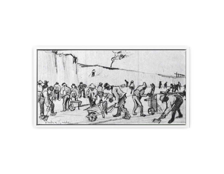 Sand Diggers in Dekkersduin near The Hague