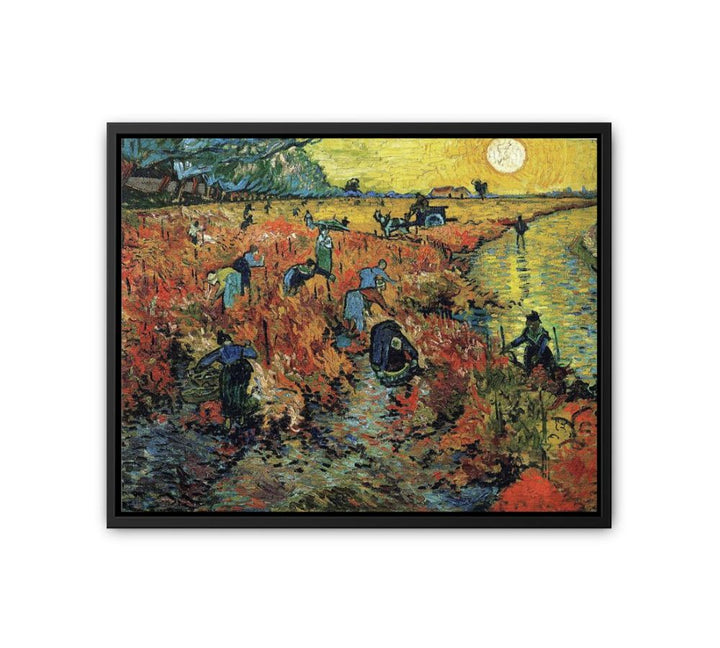 The Red Vineyard / Red Vineyard at Arles (Montmajour)