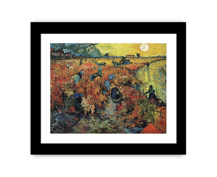The Red Vineyard / Red Vineyard at Arles (Montmajour)