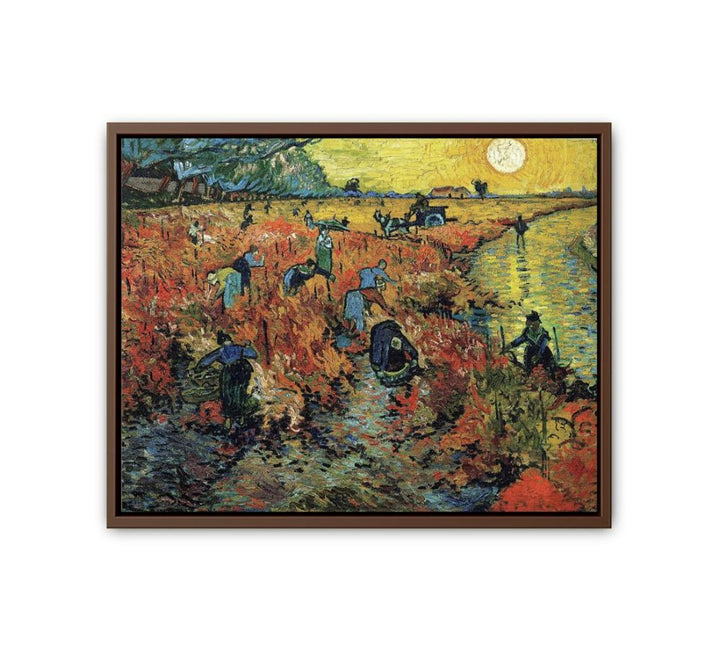 The Red Vineyard / Red Vineyard at Arles (Montmajour)
