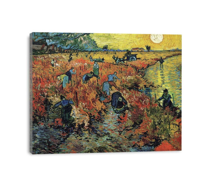 The Red Vineyard / Red Vineyard at Arles (Montmajour)