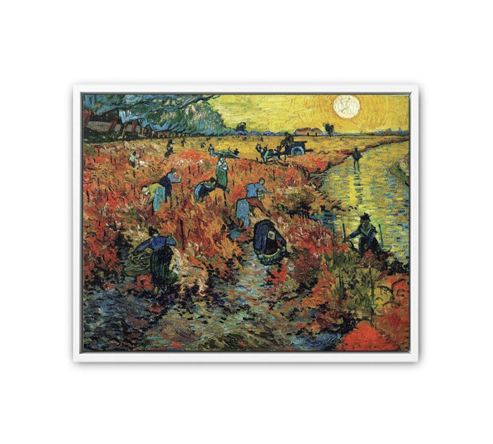 The Red Vineyard / Red Vineyard at Arles (Montmajour)
