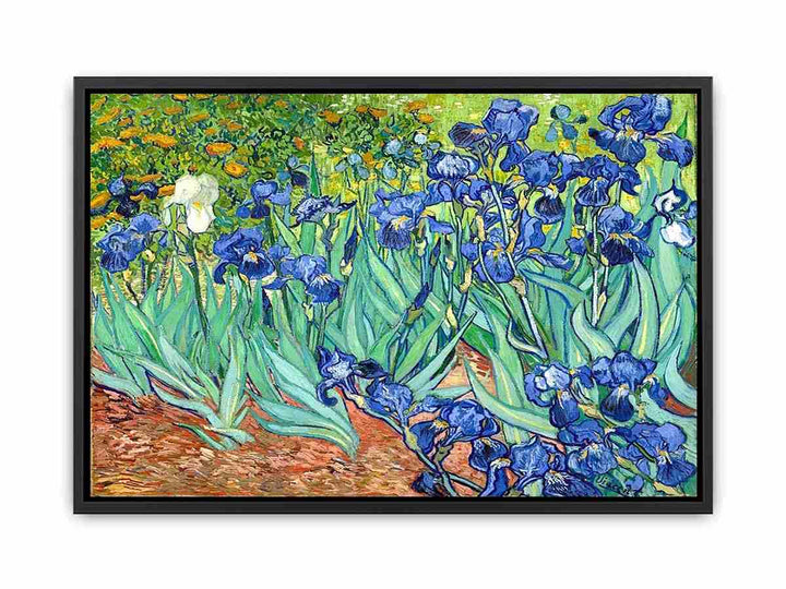 Irises By Van Gogh Painting