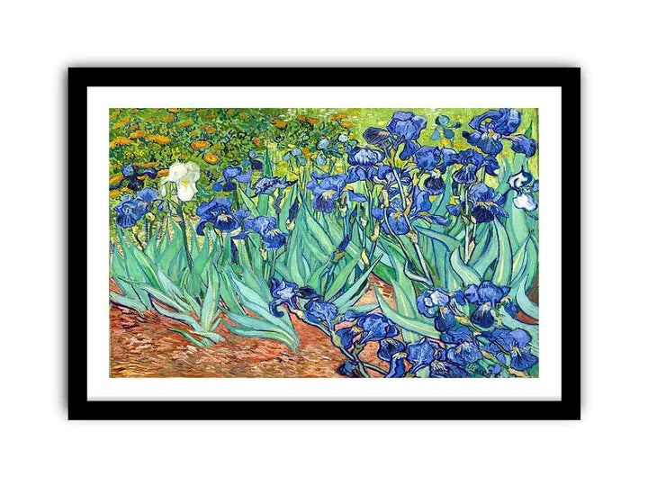 Irises By Van Gogh Painting