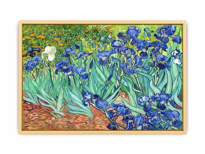 Irises By Van Gogh Painting