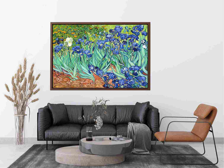 Irises By Van Gogh Painting