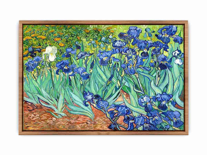 Irises By Van Gogh Painting