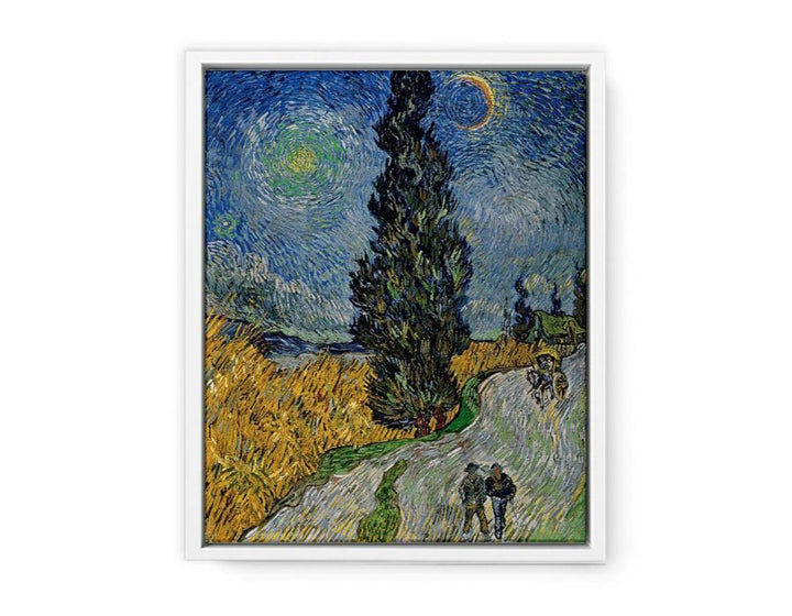 Vincent van Gogh - Road with Cypress and Star