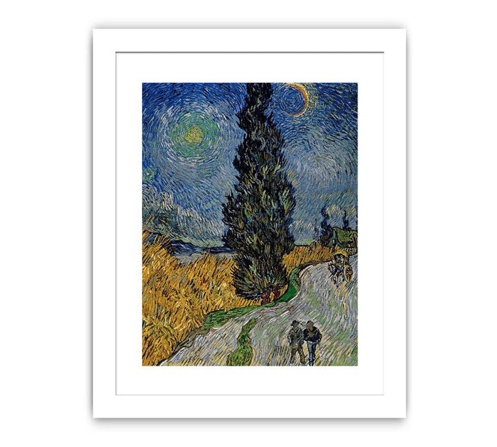 Vincent van Gogh - Road with Cypress and Star