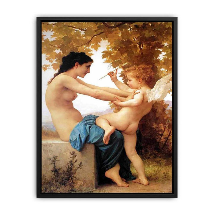 Young Girl Defending Herself against Eros 1880