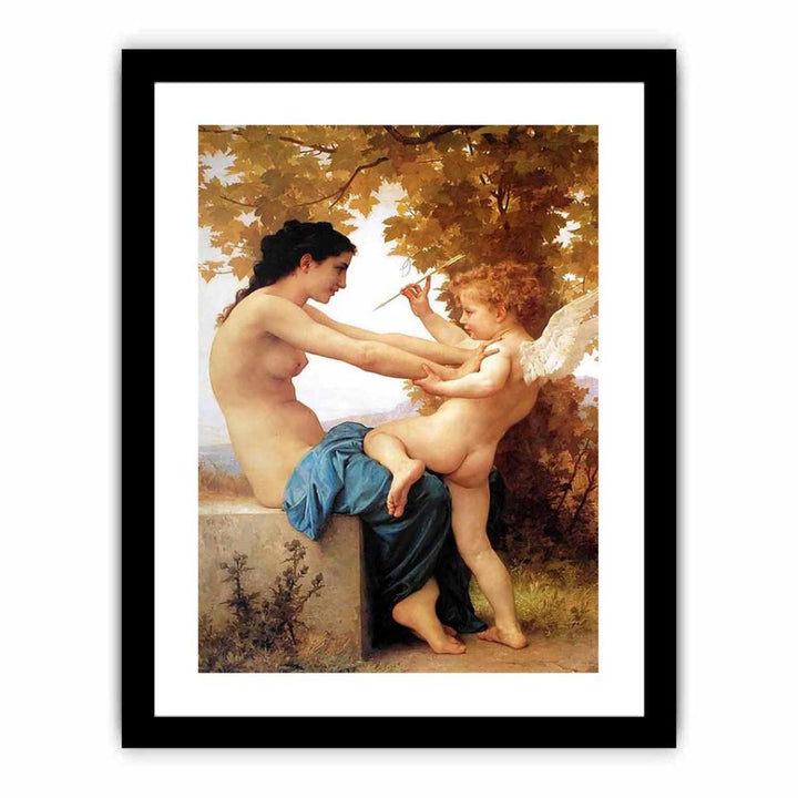 Young Girl Defending Herself against Eros 1880