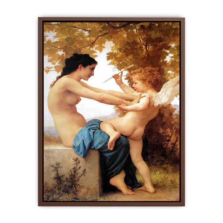 Young Girl Defending Herself against Eros 1880