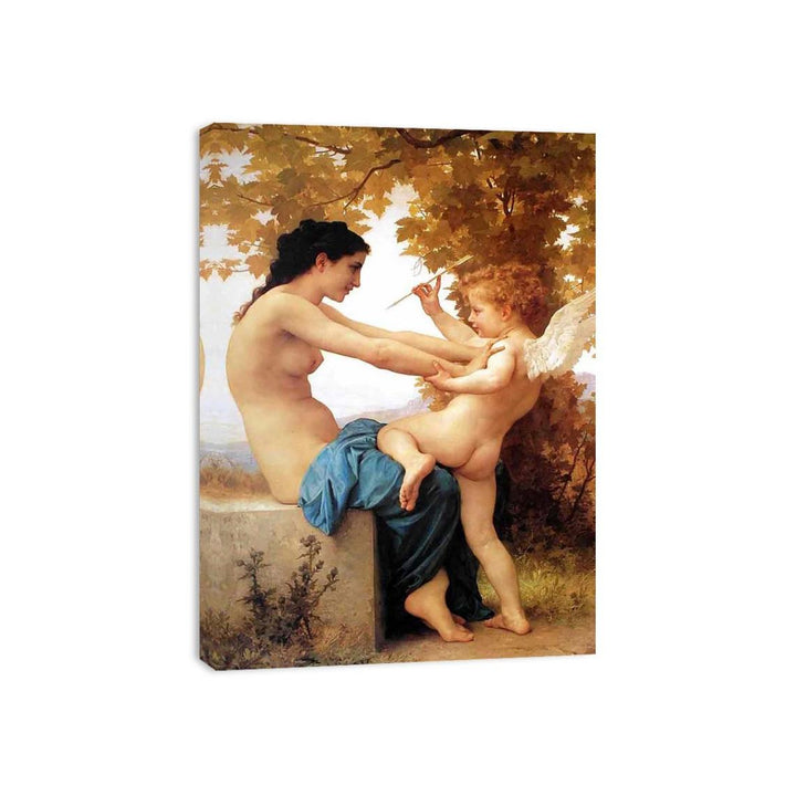 Young Girl Defending Herself against Eros 1880
