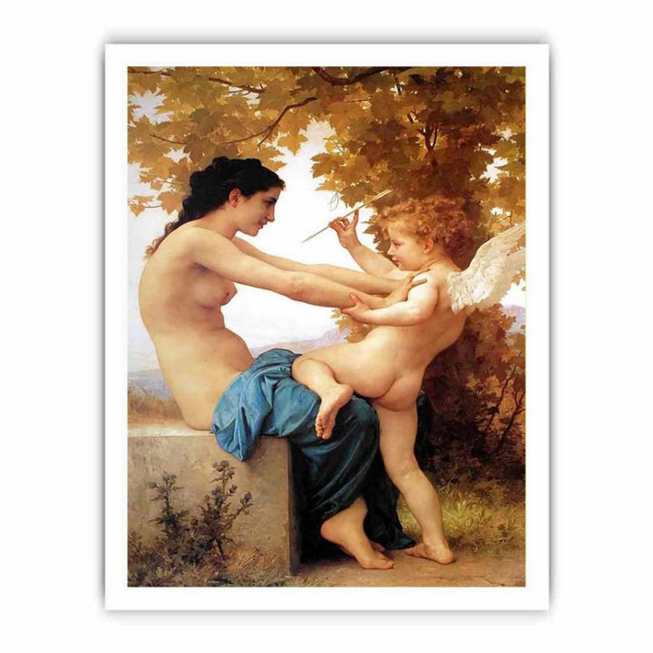 Young Girl Defending Herself against Eros 1880