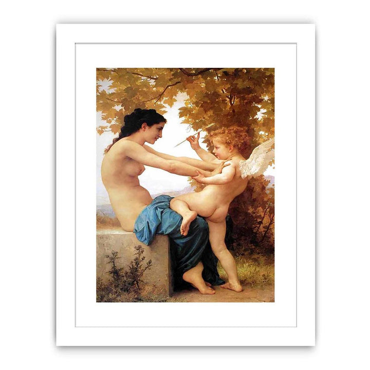 Young Girl Defending Herself against Eros 1880