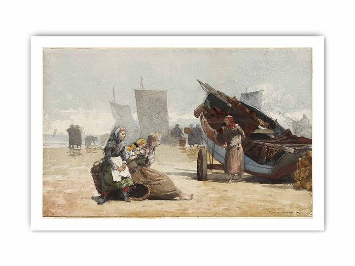 Beach Scene, Cullercoats