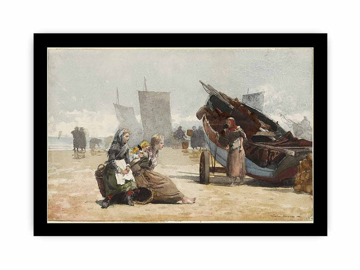 Beach Scene, Cullercoats