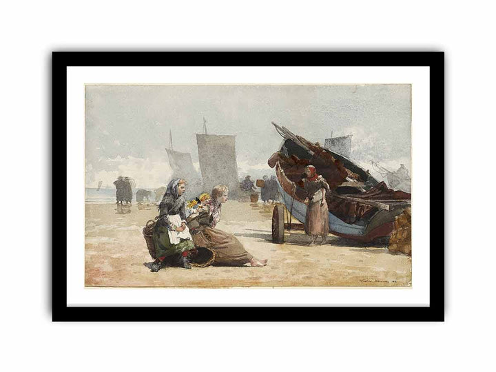 Beach Scene, Cullercoats