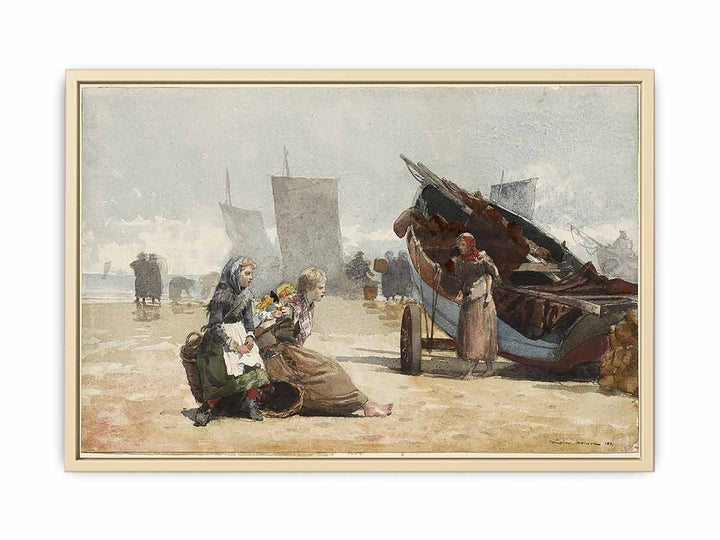 Beach Scene, Cullercoats