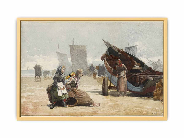 Beach Scene, Cullercoats
