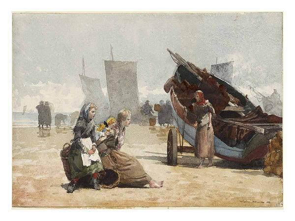 Beach Scene, Cullercoats