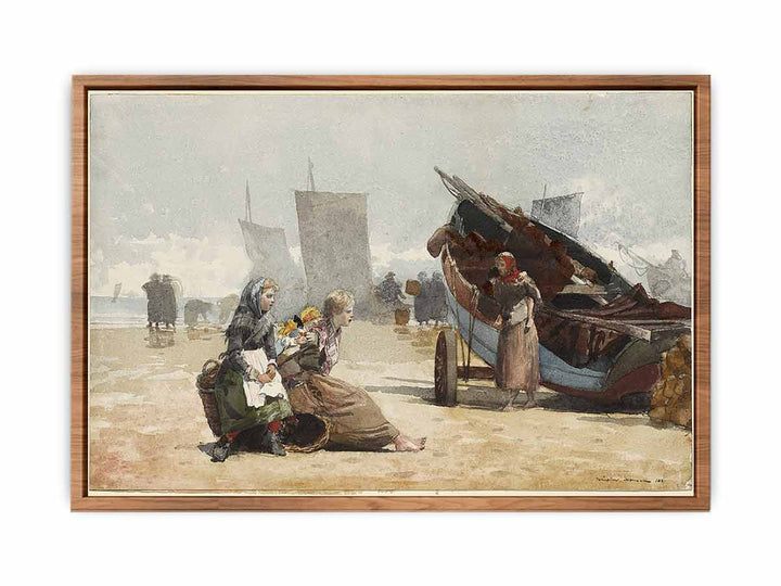 Beach Scene, Cullercoats