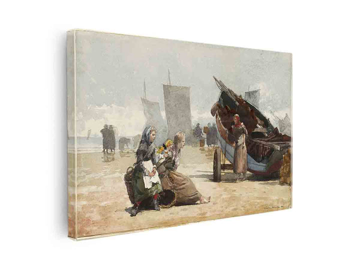 Beach Scene, Cullercoats