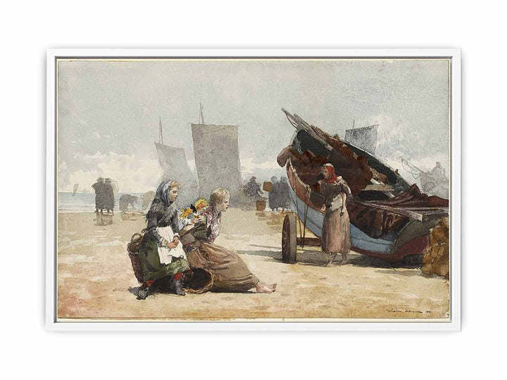 Beach Scene, Cullercoats