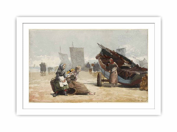 Beach Scene, Cullercoats