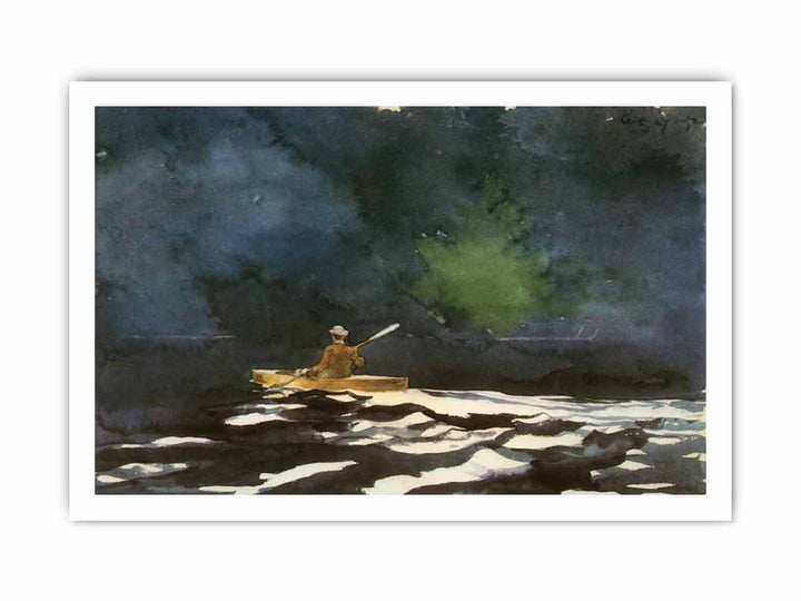 Paddling at Dusk
